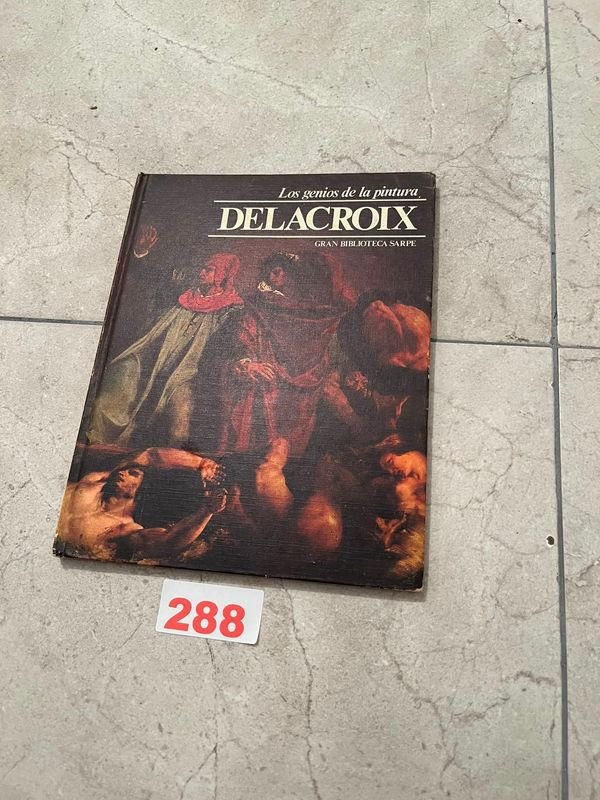 Libro Delacroix: Los Genios de la Pintura, Gran Biblioteca SARPE, Tomo VII