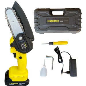 Lote siguiente: Motosierra Recargable Norstar 22V con 2 Baterías de Litio y Accesorios