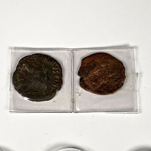 Lote de Once Monedas Antiguas Varias - imagen 3
