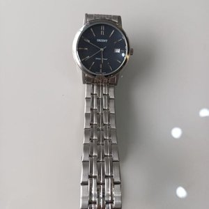 Reloj Orient de Acero Inoxidable con Esfera Negra y Ventana de Fecha - imagen 3