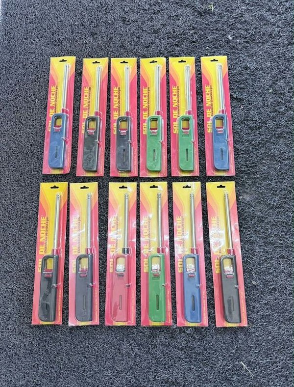 Pack de 12 Encendedores Largos para Cocina "Sol de Noche"