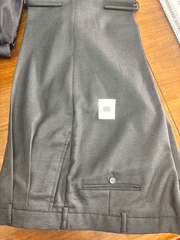 Pantalón de Vestir Talle 52 Negro