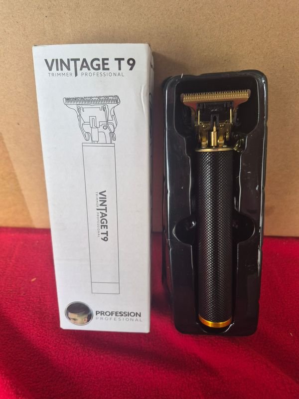 Máquina Corta Barba Vintage T9 Profesional