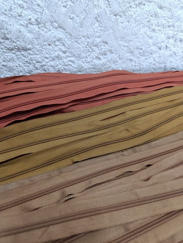 Cierres de 70 cm, 3 tonos de colores - imagen 4