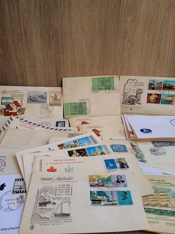 Colección de Sellos Postales y Cartas - imagen 2