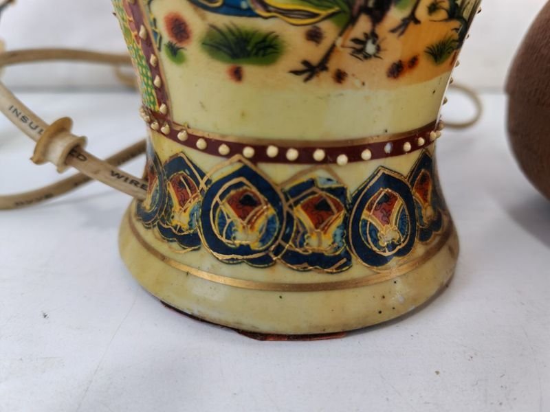 Jarroncito Y Lampara Funcionando: Pieza Decorativa con Diseño Elegante - imagen 7
