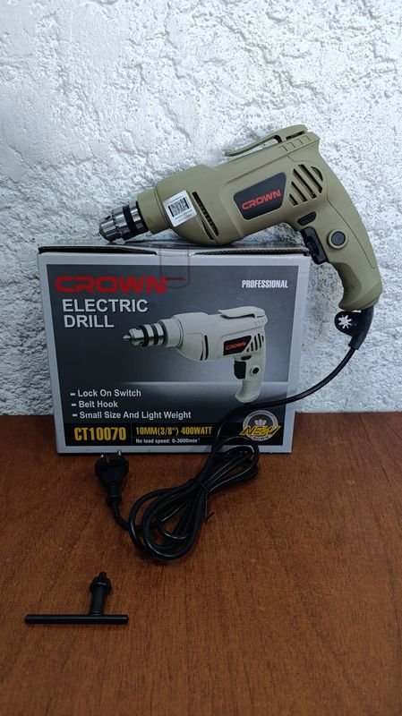 Lote siguiente: Taladro Crown 10 mm - 400 w