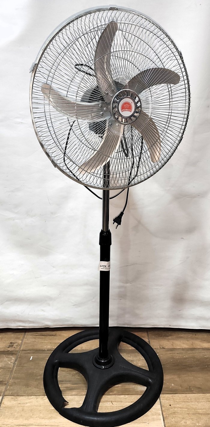 Ventilador de Pie con Aspas Metálicas y 3 Velocidades