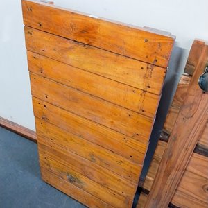 2 Camillas de Madera para Mecánico con Ruedas - imagen 4