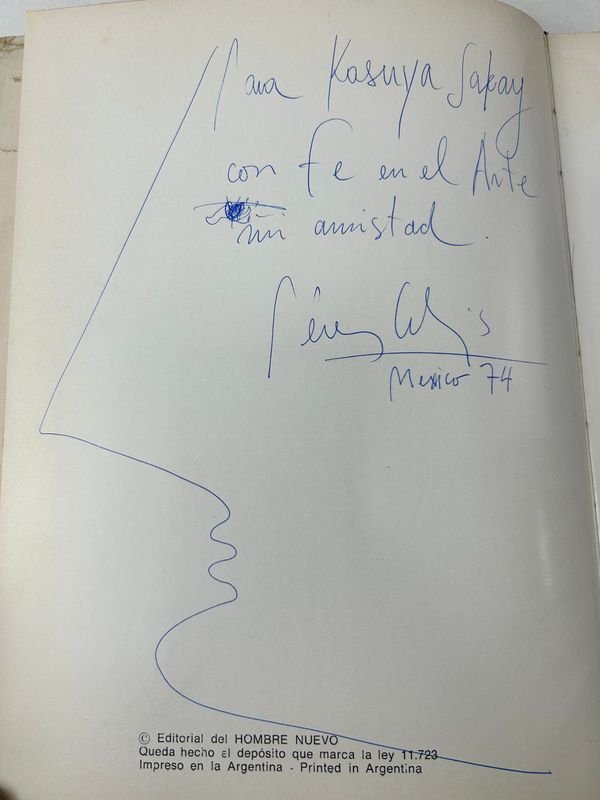 Libro de Arte Contemporáneo con Dedicatoria del Autor - imagen 2