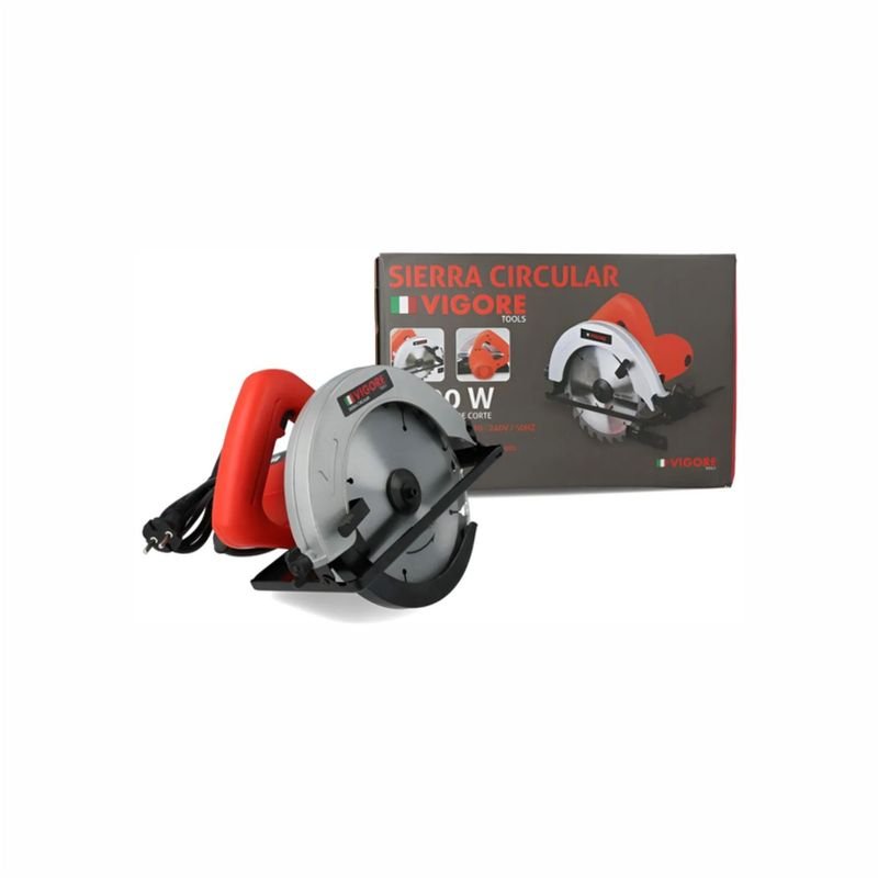 Sierra Circular Vigore 1300W con Disco de 177mm
