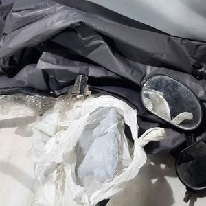 Parrilla de Moto Dakar, Espejos y Funda Protectora - imagen 2