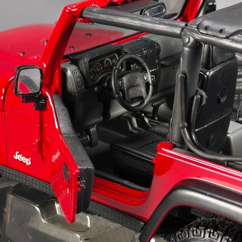 Maisto Jeep Wrangler Rubicon 1/18 Escala Colección - imagen 7