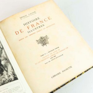 Historia de Francia Tomos IV y VII Ilustrada por Charles Petit Dutaillis (Tapa Dura) - imagen 2