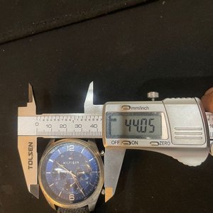 Reloj Tommy Hilfiger TH.288.1.34.1922 Multifunción Esfera Azul Acero Cuero - imagen 7