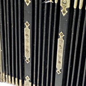 Bandoneón Alemán Alfred Arnold Campos con Estuche de Madera y Nacarado - imagen 2