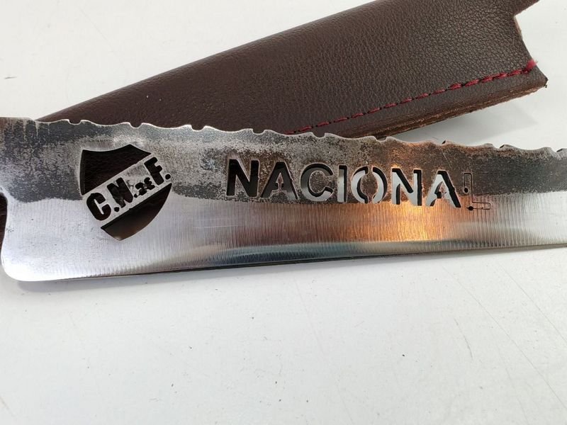 Cuchillo Criollo de Acero con Manija de Cuero - imagen 3