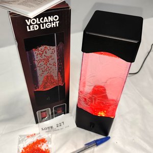 Lámpara LED Volcán con Conexión USB, Nueva en Caja - imagen 3