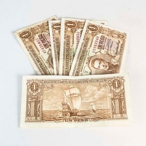 7 Billetes de Uruguay de 1 Peso - Año 1939 - imagen 2