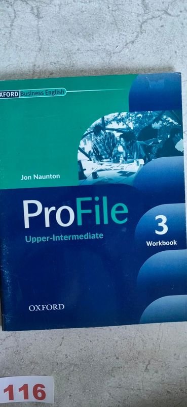 Workbook "Profile 3 Upper-Intermediate" de Inglés de Negocios por Jon Naunton (Oxford)