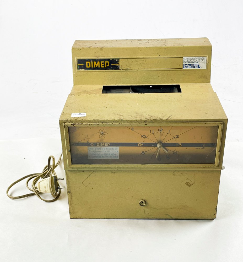 Reloj Marcador de Tarjetas Dimep Miranda Beige