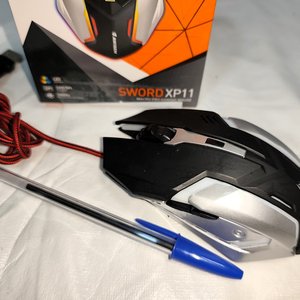 Mouse Gamer Jertech Sword XP11 Óptico USB con Luces LED, Nuevo en Caja - imagen 3