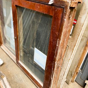 Dos Ventanas de Madera y Vidrio Usadas con Marco - imagen 4