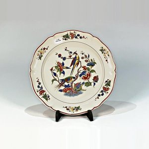 Lote anterior: Plato Llano Beige Villeroy & Boch "Phoenix" con Aves y Flores