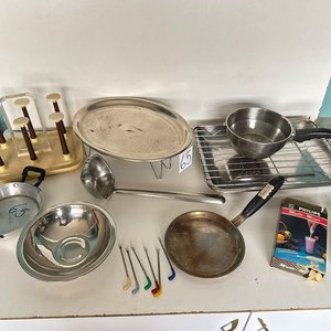 Set de Utensilios de Cocina y Bandejas de Acero Inoxidable - imagen 2
