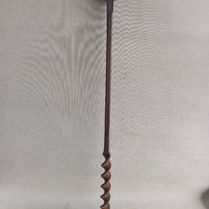 Barreno Antiguo de 67 cm con Sello "Anvil Brand" - imagen 2