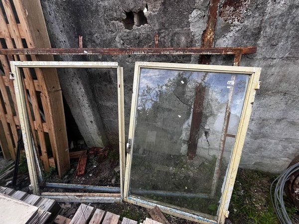 Ventana de Aluminio de Dos Hojas con Marco