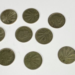 Veinte Monedas Uruguayas de Plata "Chanchitas" 20 Centésimos - imagen 4