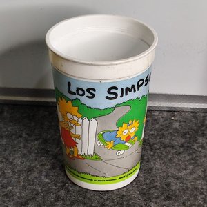 Vaso Coleccionable Los Simpson Pepsi Años 90 - imagen 3