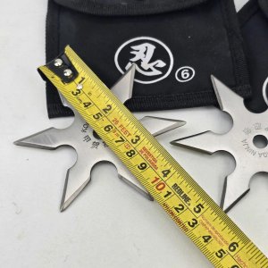Estrellas Ninja de Acero Inoxidable x2 - imagen 3