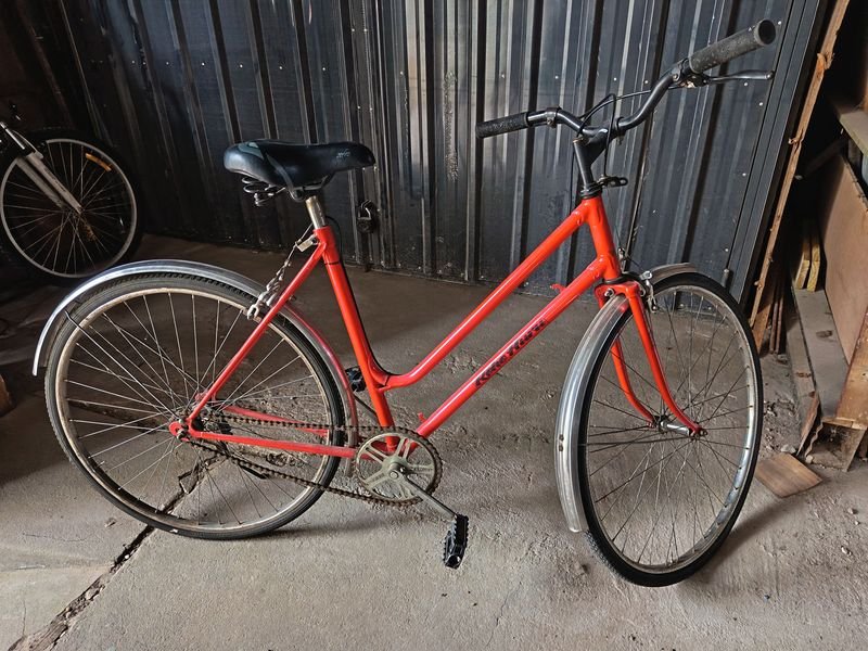 Bicicleta de Dama Rodado 26 Roja