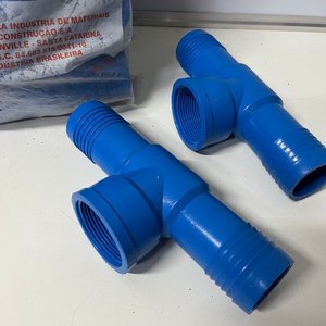 50 Conectores de Plastiducto Azul 3/4 Pulgada - imagen 2