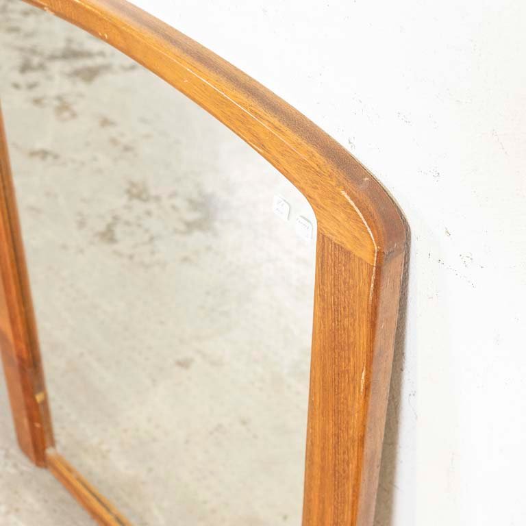 Espejo con marco de madera para decorar - imagen 2