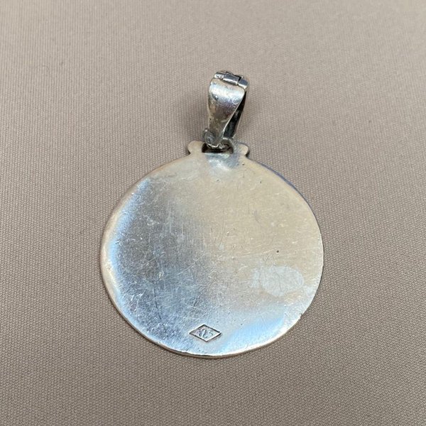Colgante de Plata con Flor de Lis - imagen 2