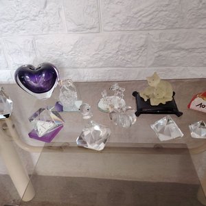 Lote anterior: Lote de Cristales Decorativos con Formas Variadas