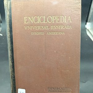 Lote siguiente: Enciclopedia Universal Ilustrada Europeo Americana