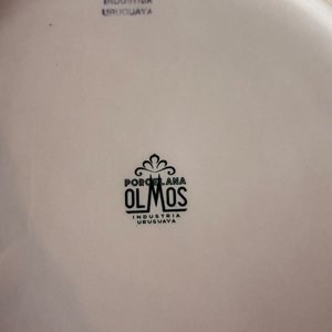 Juego de Vajilla Olmos Incompleto: 6 Platos Llanos, 3 Hondos, 1 Fuente y 1 Ensaladera - imagen 8
