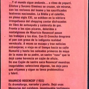 Cajón de Sastre de Mauricio Rosencof - Relatos y Reflexiones - imagen 2
