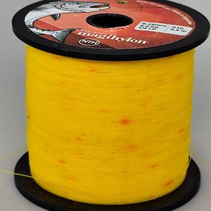Carretel de Tanza NTH Maghylon Amarillo 0.25mm Resistencia 4kg - imagen 4
