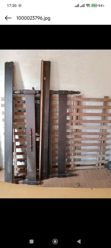 Cama de Madera Desarmable para 2 Plazas