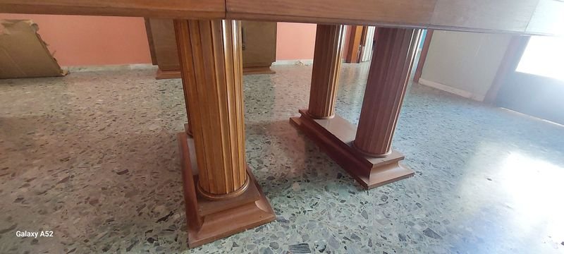 Mesa de comedor estilo Art Deco extendible - imagen 8