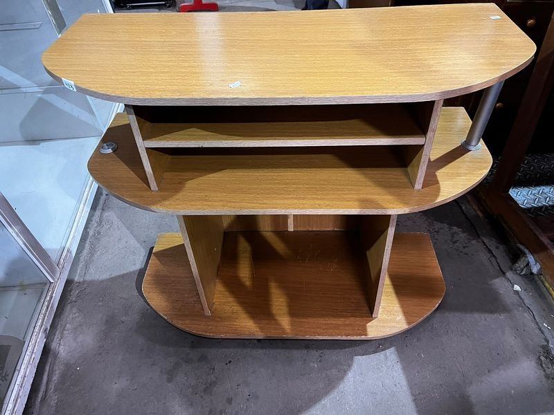 Mueble Auxiliar para TV o Rack de Madera Claro
