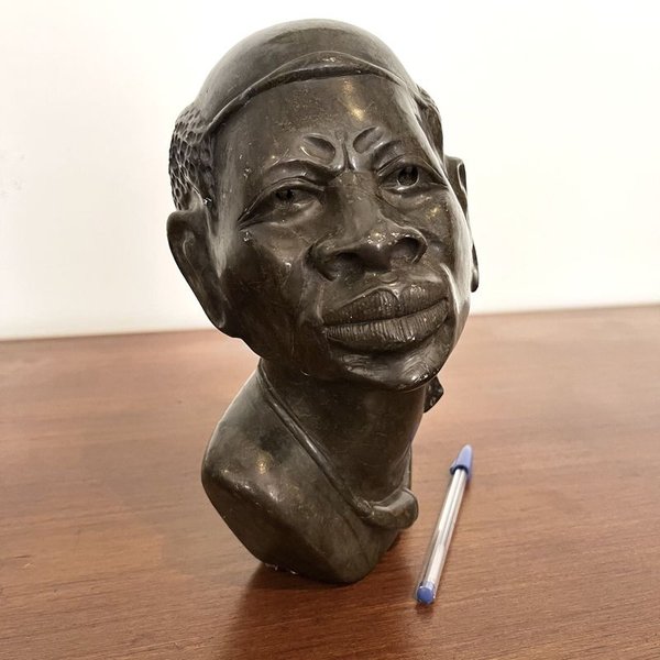 Magnifica escultura busto en mármol - imagen 1