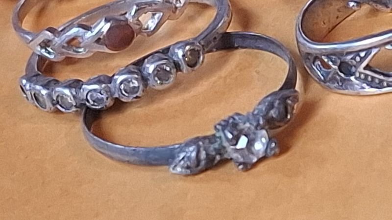 Lote anterior: Anillos de plata en venta