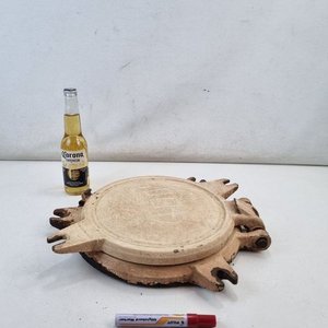 Portilla Ojo de Buey Antigua de Embarcación con Bisagra y Vidrio - imagen 2
