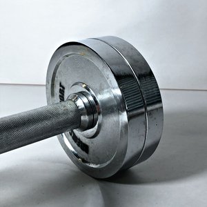 Par de Mancuernas Cromadas con 4 Discos de 2Kg Cada Uno - imagen 3